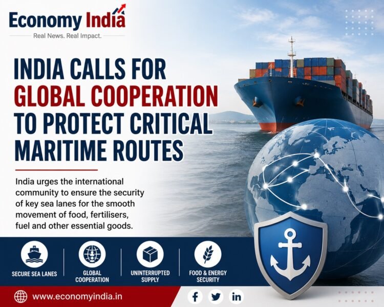 India Calls for Global Cooperation to Protect Critical Maritime Routes