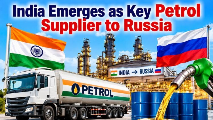 India Emerges as Key Petrol Supplier to Russia