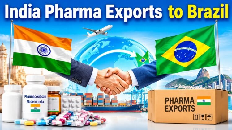 India Pharma Exports to Brazil