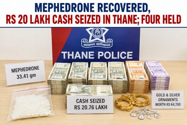 Mephedrone recovered in Thane