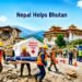 Nepal Helps Bhutan