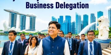 Piyush Goyal Singapore visit