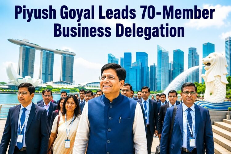 Piyush Goyal Singapore visit