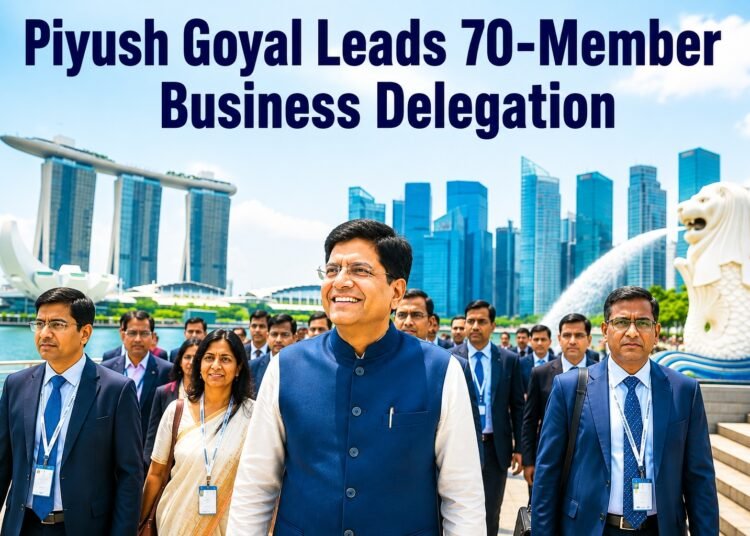 Piyush Goyal Singapore visit