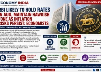RBI Likely to Keep Repo Rate Unchanged in August as Inflation Risks Remain Elevated: Economists