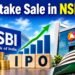SBI to Dilute Up to 1% Stake in NSE
