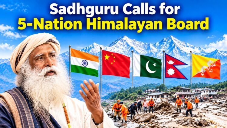 Sadhguru Calls for 5-Nation Himalayan Board