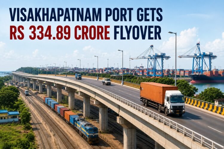 Shipping Ministry Approves Rs 334.89-Crore Flyover at Visakhapatnam Port 1 Shipping Ministry Approves