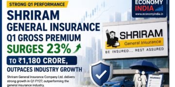 Shriram General Insurance Q1 Gross Premium Surges 23% to ₹1,180 Crore, Outpaces Industry Growth