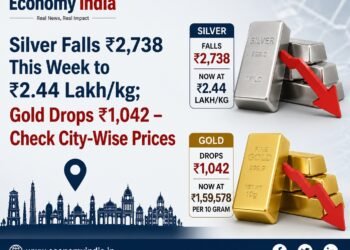 Silver Falls ₹2,738 This Week to ₹2.44 Lakh/kg; Gold Drops ₹1,042 — Check City-Wise Prices