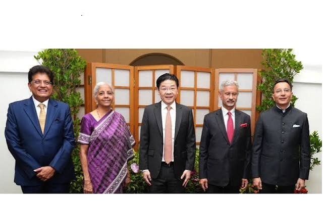 Singapore PM Lawrence Wong Meets Indian Ministers to Deepen Bilateral Ties