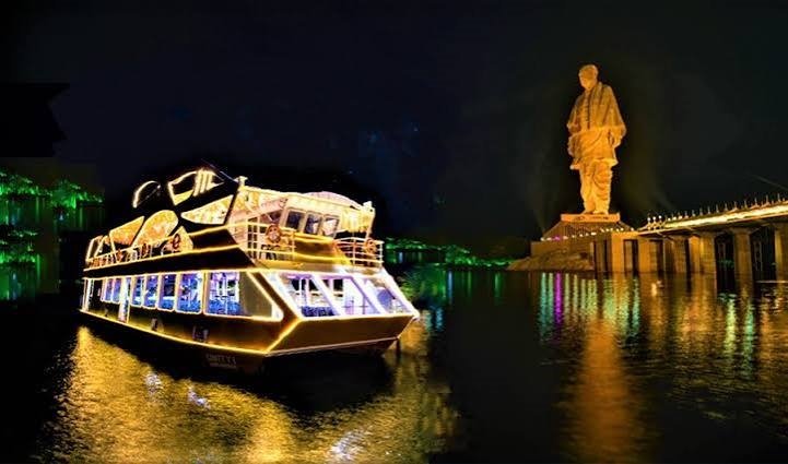 Statue of Unity Boosts Tourism with Launch of 600-Seater Luxury Cruise on Narmada River 2 Statue of Unity Boosts Tourism with Launch of 600-Seater Luxury Cruise on Narmada River