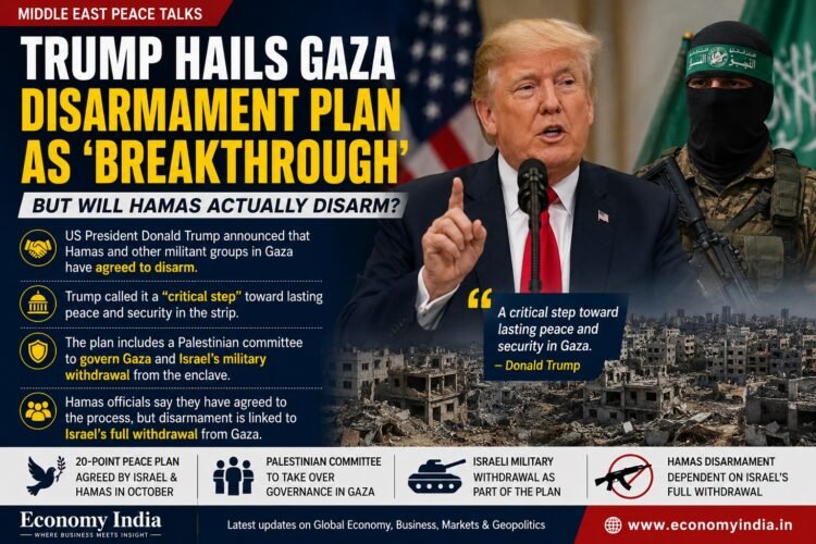 Trump Hails Gaza Disarmament Plan as ‘Breakthrough’; Questions Remain Over Hamas Compliance
