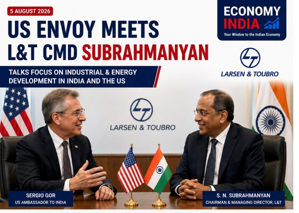 US Envoy Meets L&T CMD S. N. Subrahmanyan to Boost India-US Industrial and Energy Cooperation 2 US Envoy Meets L&T CMD S. N. Subrahmanyan to Boost India-US Industrial and Energy Cooperation