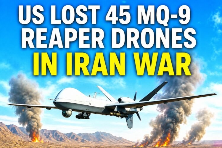 US Lost 45 MQ-9 Reaper Drones in Iran War