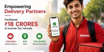 Zomato and Blinkit Help 1 Lakh Delivery Partners