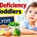 iron deficiency in toddlers
