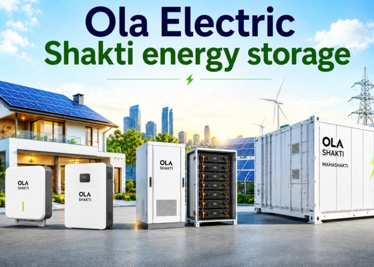 Ola Electric Shakti energy storage