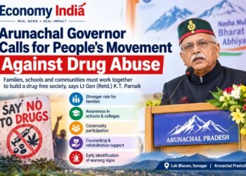 Arunachal Governor Calls for People’s Movement Against Drug Abuse