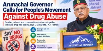 Arunachal Governor Calls for People’s Movement Against Drug Abuse