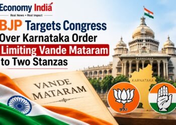 BJP Targets Congress Over Karnataka Order Limiting Vande Mataram to Two Stanzas