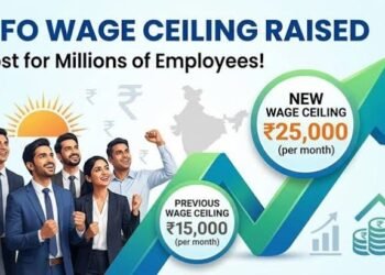 EPFO Wage Ceiling Raised to ₹25,000: What the New PF Rule Means for Employees