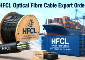 HFCL Optical Fibre Cable Export Order