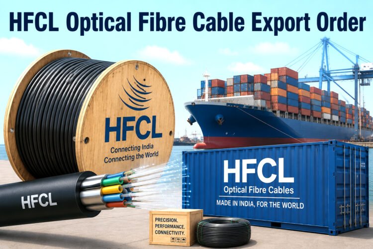 HFCL Optical Fibre Cable Export Order