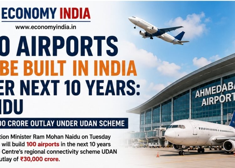 India to Build 100 New Airports in Next 10 Years Under UDAN Scheme: Ram Mohan Naidu