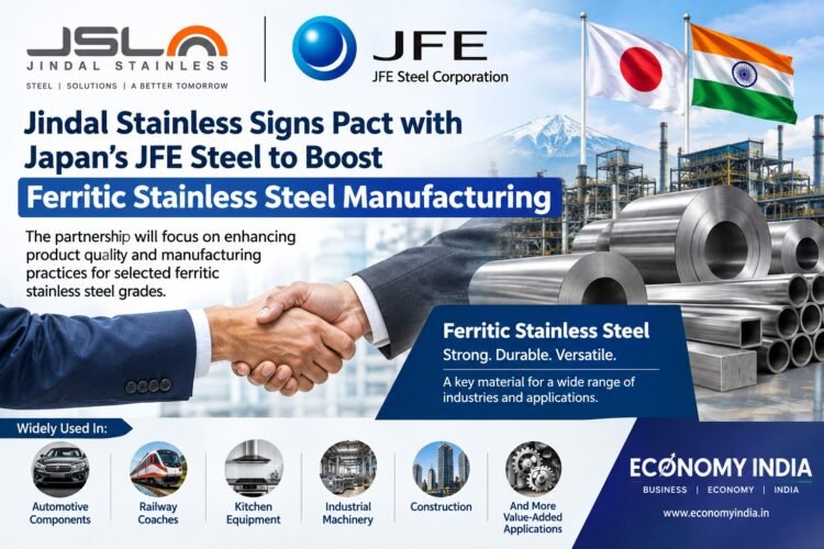 Jindal Stainless Signs Pact with Japan’s JFE Steel to Boost Ferritic Stainless Steel Manufacturing