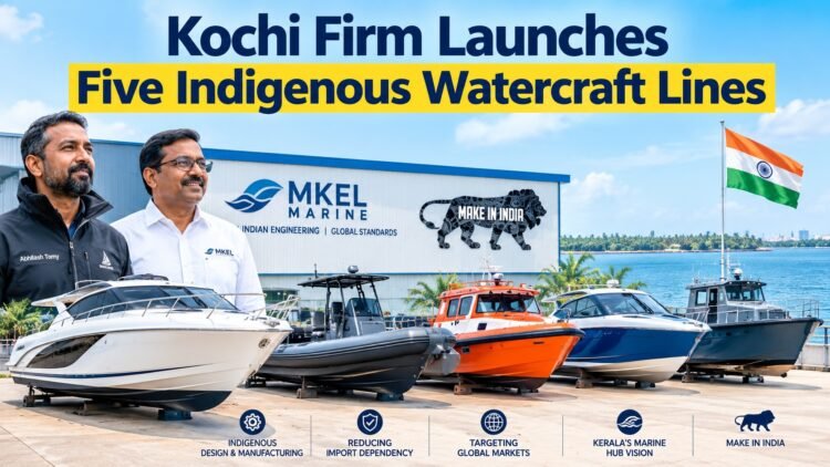 Kochi Firm Launches Five Indigenous Watercraft Lines
