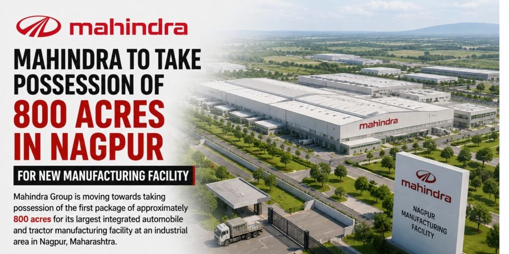 Mahindra Moves to Acquire 800 Acres for Major Auto and Tractor Manufacturing Facility in Nagpur