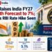 S&P Raises India FY27 GDP Growth Forecast to 7%, Sees 25 bps RBI Rate Hike