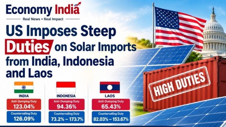 US Imposes Steep Duties on Solar Imports from India, Indonesia and Laos