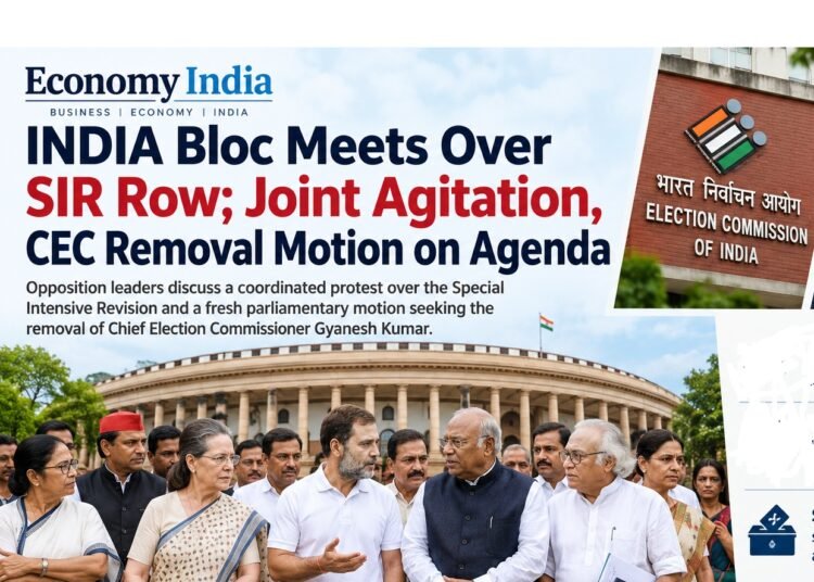 INDIA Bloc Meets Over SIR Row; Joint Agitation, CEC Removal Motion on Agenda