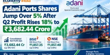 Adani Ports Shares Jump Over 5% After Q2 Profit Rises 18% to ₹3,682.44 Crore
