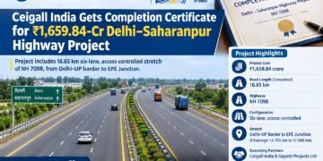 Ceigall India Gets Completion Certificate for ₹1,659.84-Crore Delhi–Saharanpur Highway Project