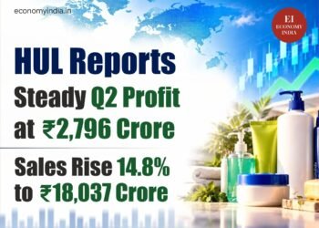 HUL Reports Steady Q2 Profit at ₹2,796 Crore; Sales Rise 14.8% to ₹18,037 Crore
