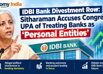 IDBI Bank Divestment Row: Sitharaman Accuses Congress, UPA of Treating Banks as ‘Personal Entities’