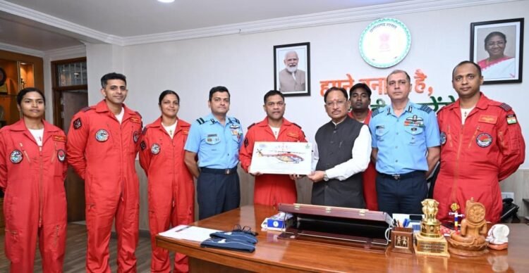 Indian Air Force’s Sarang Team to Stage Spectacular Air Show at Chhattisgarh Rajyotsav on November 2