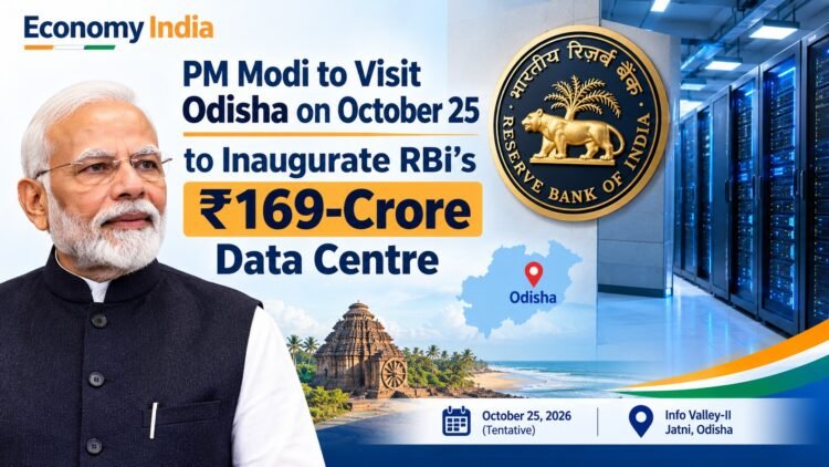 PM Modi to Visit Odisha on October 25 to Inaugurate RBI’s ₹169-Crore Data Centre