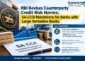 RBI Revises Counterparty Credit Risk Norms; SA-CCR Mandatory for Banks with Large Derivative Books