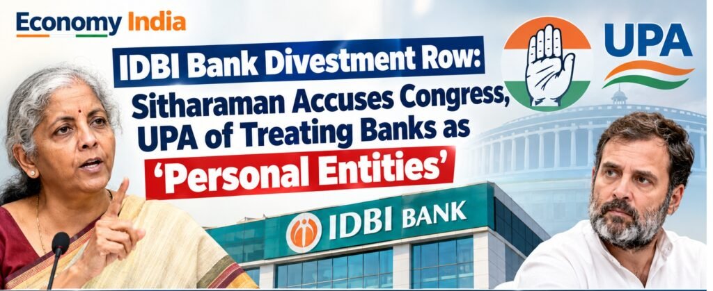 Rahul Gandhi Questions IDBI Bank Disinvestment